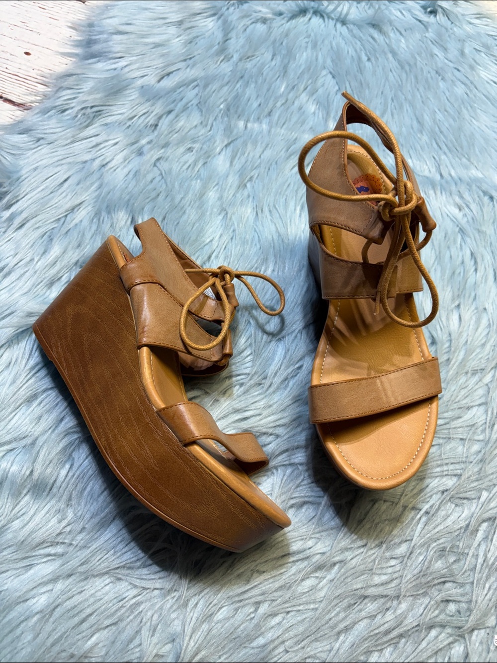 Rocket Dog Samora Harvest Wedge Sandals sz 9